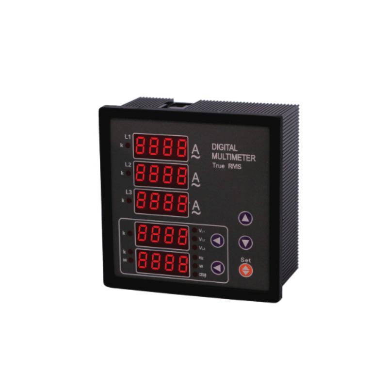 Digital display Three-phase Voltage+Current+Frequency Combination Meter